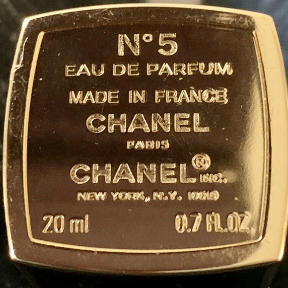 Vintage Chanel #5 Eau De Parfum Paris France 0.7 Fl. Oz / 20 Ml - Picture 2 of 13